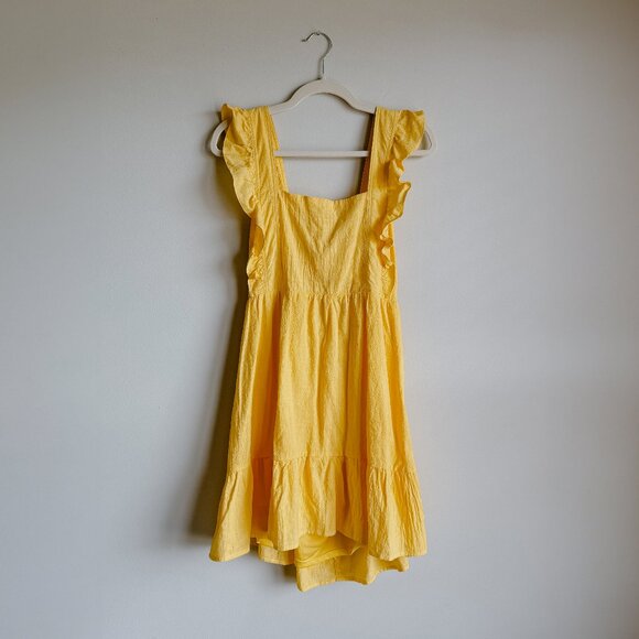 Sunshine Yellow Tie-Back Sundress - Picture 2 of 2